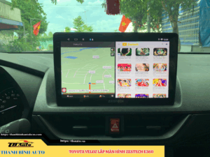 Màn hình Zestech E360 lắp xe Toyota Veloz 3 Toyota Veloz lắp màn hình Zestech E360 TB Auto
