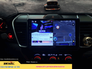 Màn hình Oled X4 lắp cho xe Honda City 5 Màn hình Oled X4 lắp cho xe Honda City TB Auto