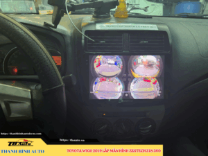 Màn hình Zestech Z18 360 lắp cho xe Toyota Wigo 2019 6 Màn hình Zestech Z18 360 lắp cho xe Toyota Wigo 2019 TB Auto