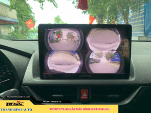 Màn hình Zestech E360 lắp xe Toyota Veloz 6 Toyota Veloz lắp màn hình Zestech E360 TB Auto