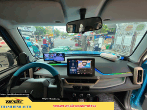VinFast VF3 gắn Led nội thất V4 TB Auto
