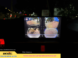 Toyota Wigo 2023 lên màn hình Zestech Z18 360 TB Auto