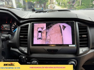 Ford Ranger gắn màn hình Zestech E360 7 Ford Ranger gắn màn hình Zestech E360 TB Auto