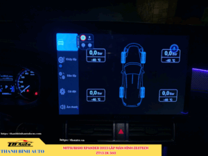 Mitsubishi Xpander 2023 gắn màn hình Zestech ZT13 2K 360 TB Auto