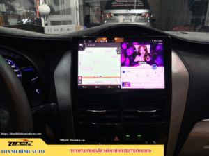 Lắp màn hình Zestech E360 cho xe Toyota Vios 4 Lắp màn hình Zestech E360 cho xe Toyota Vios TB Auto