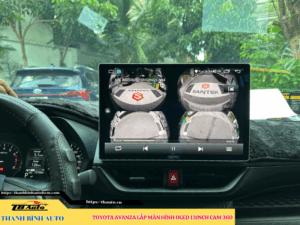 Toyota Avanza lên màn hình Oled 13inch Cam 360 3 Toyota Avanza lên màn hình Oled 13inch Cam 360 TB Auto