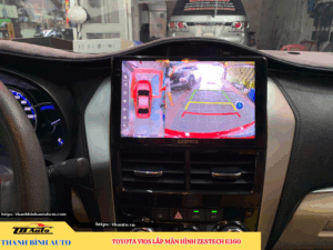 Lắp màn hình Zestech E360 cho xe Toyota Vios 7 Lắp màn hình Zestech E360 cho xe Toyota Vios TB Auto