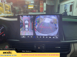 Kia Optima 2018 - 2024 lên màn hình Zestech ZT 2K 360 bản Base TB Auto