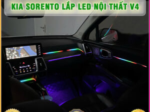 Kia Sorento gắn led nội thất V4 TB Auto