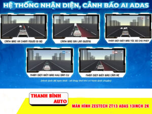 Lắp màn hình Zestech ZT13 ADAS 13inch 2K tại TPHCM