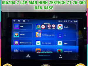 Mazda 2 gắn màn hình Zestech ZT 2K 360 TB Auto