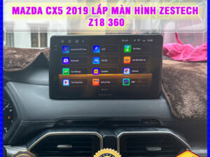 Mazda CX5 2019 - 2024 lắp màn hình Zestech Z18 360 TB Auto