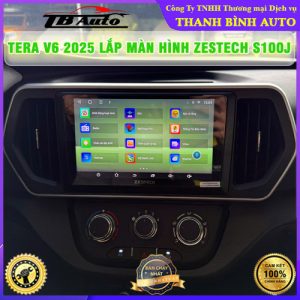 Tera V6 2025 lên màn hình Zestech S100J