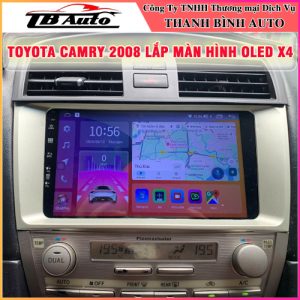 Toyota Camry 2008 - 2017 lắp màn hình Oled X4 TB Auto