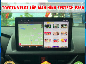 Toyota Veloz lắp màn hình Zestech E360 TB Auto