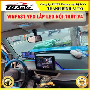 VinFast VF3 gắn Led nội thất V4