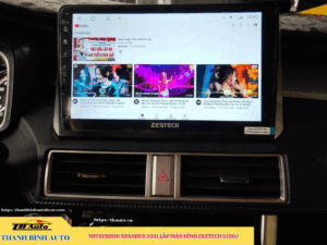 Mitsubishi Xpander 2021 gắn màn hình Zestech S100J 3 Mitsubishi Xpander 2021 gắn màn hình Zestech S100J TB Auto