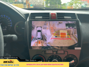Honda City 2014 lắp màn hình Zestech E360 7 Honda City 2014 lắp màn hình Zestech E360 TB Auto