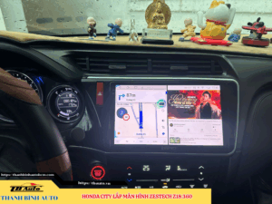 Honda City lắp màn hình Zestech Z18 360 TB Auto