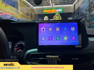 Hyundai i10 lắp màn hình Zestech E360 2 Hyundai i10 lắp màn hình Zestech E360 TB Auto