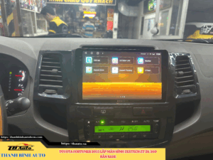 Toyota Fortuner 2015 lắp màn hình Zestech ZT 2K 360 Bản Base TB Auto
