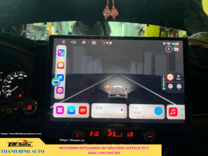 Mitsubishi Outlander gắn màn hình Zestech ZT13 ADAS 13in Cam 360 1 Mitsubishi Outlander gắn màn hình Zestech ZT13 ADAS 13in Cam 360 TB Auto