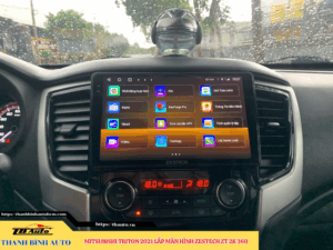 Mitsubishi Triton 2021 gắn màn hình Zestech ZT 2K 360 TB Auto