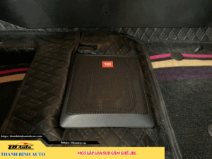 MG5 gắn loa sub gầm ghế JBL 1 MG5 gắn loa sub gầm ghế JBL TB Auto