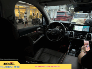 Kia Sorento lắp Led nội thất V5 1 Kia Sorento lắp Led nội thất V5 TB Auto