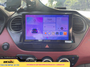 Hyundai i10 2014 - 2019 gắn màn hình Zestech Z18 + Camera lùi TB Auto