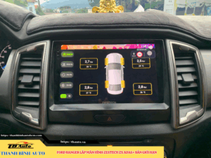 Ford Ranger gắn màn hình Zestech ZX ADAS+ Bản Giới Hạn TB Auto