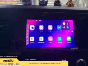 Ford Transit lắp màn hình Zestech E360 TB Auto