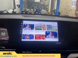 Kia Carens 2023 lên màn hình Zestech 360 Base 3 Kia Carens 2023 lên màn hình Zestech 360 Base TB Auto