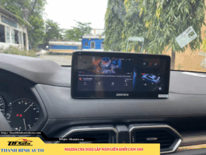 Mazda CX8 2022 gắn màn hình liền khối Zestech MLK Cam 360 3 Mazda CX8 2022 gắn màn hình liền khối Zestech MLK Cam 360 TB Auto