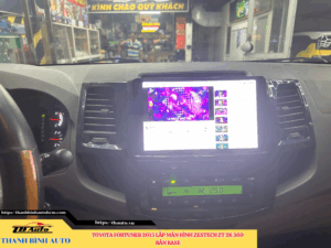 Toyota Fortuner 2015 lắp màn hình Zestech ZT 2K 360 Bản Base TB Auto
