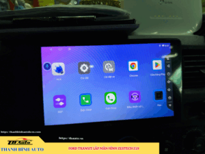 Ford Transit lắp màn hình Zestech Z18 TB Auto