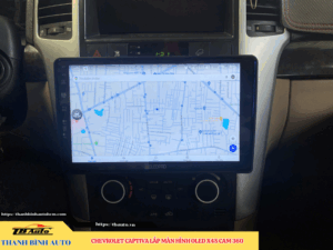 Chevrolet Captiva lắp màn hình Oled X4S Cam 360 TB Auto