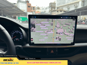 Kia K3 lắp màn hình Oled 13inch Cam 360 3 Kia K3 lắp màn hình Oled 13inch Cam360 TB Auto