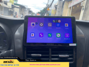 Toyota Vios lên màn hình Zestech E360 2 Toyota Vios lên màn hình Zestech E360 Thanh Bình Auto