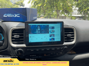 Hyundai Venue gắn Camera 3 mắt CarMax + Android Box Zestech DX165 TB Auto