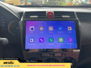 Honda City 2014 lắp màn hình Zestech E360 2 Honda City 2014 lắp màn hình Zestech E360 TB Auto