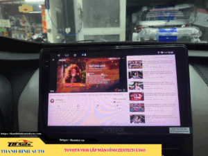 Toyota Vios gắn màn hình Zestech E360 TB Auto