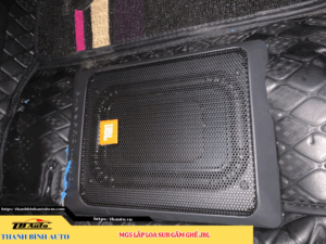 MG5 gắn loa sub gầm ghế JBL 2 MG5 gắn loa sub gầm ghế JBL TB Auto