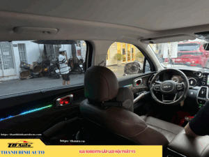 Kia Sorento lắp Led nội thất V5 2 Kia Sorento lắp Led nội thất V5 TB Auto