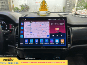 Ford Ranger Wildtrak 2020 gắn màn hình Oled 13in Cam 360 1 Ford Ranger Wildtrak 2020 gắn màn hình Oled 13in Cam 360 TB Auto