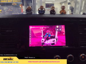Ford Transit lắp màn hình Zestech E360 TB Auto