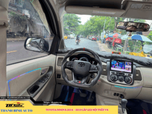 Toyota Innova 2014 – 2019 gắn Led nội thất V4 4 Toyota Innova 2014 – 2019 gắn Led nội thất V4 TB Auto
