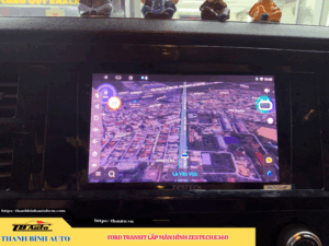 Ford Transit lắp màn hình Zestech E360 TB Auto