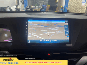 Kia Carens 2023 lên màn hình Zestech 360 Base 4 Kia Carens 2023 lên màn hình Zestech 360 Base TB Auto