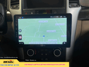 Chevrolet Captiva lắp màn hình Oled X4S Cam 360 TB Auto